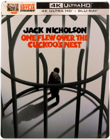 Lot nad kukułczym gniazdem (steelbook) [Blu-Ray 4K]+[Blu-Ray]