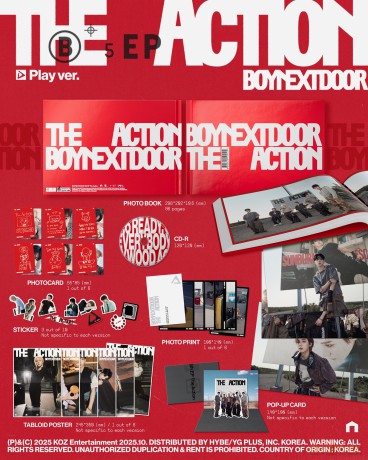 Boynextdoor: 5th Ep (The Action) Play Ver. [CD]