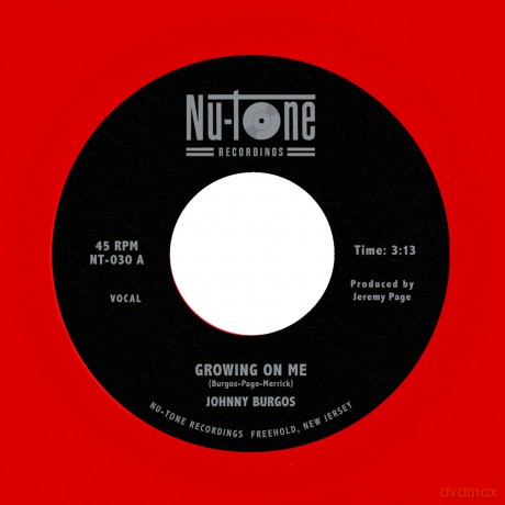 Johnny Burgos: Growing On Me Ready (Red) [Winyl]
