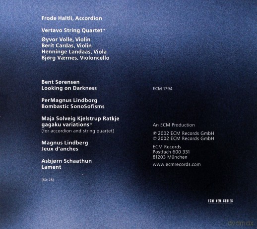 Various (Instrumentals): Frode Haltli T.B.A [CD]