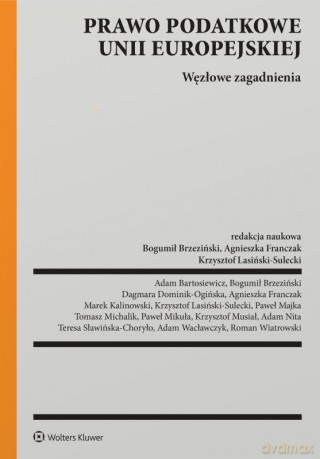 Prawo podatkowe Unii Europejskiej. Węzłowe zagadnienia [KSIĄŻKA]