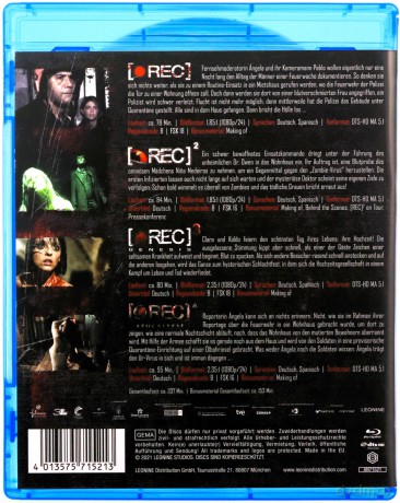[Rec] - Evolution [4xBlu-Ray]
