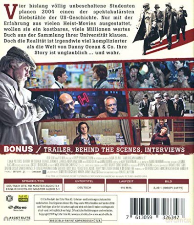 American Animals [Blu-Ray]