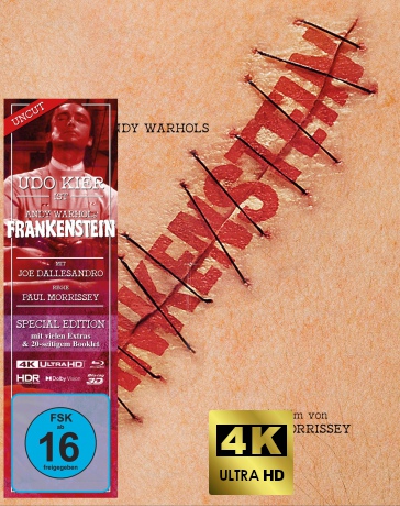 Andy Warhol's Frankenstein (mediabook) [Blu-Ray 4K]