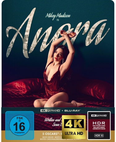 Anora (steelbook) [Blu-Ray 4K]