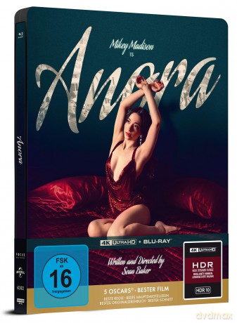 Anora (steelbook) [Blu-Ray 4K]