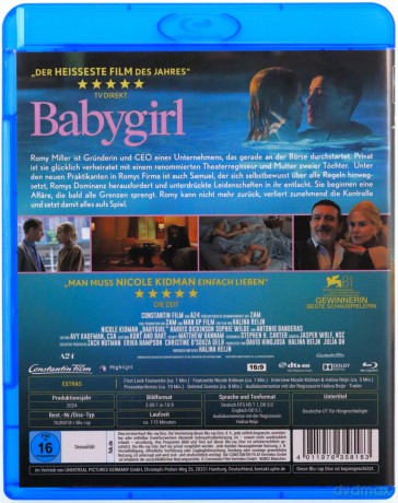 Babygirl [Blu-Ray]
