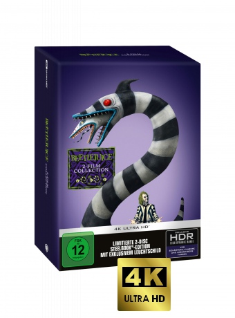 Beetlejuice (2 Movie Limited Collector's) (steelbook) [Blu-Ray 4K]