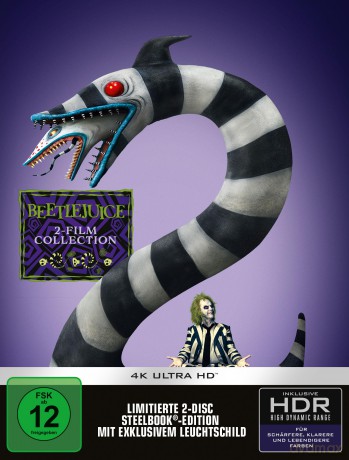 Beetlejuice (2 Movie Limited Collector's) (steelbook) [Blu-Ray 4K]
