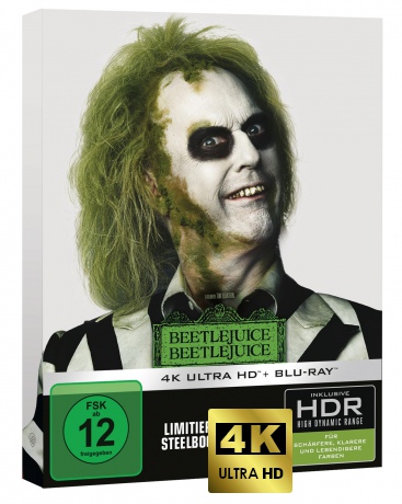 Beetlejuice Beetlejuice (steelbook) [Blu-Ray 4K]
