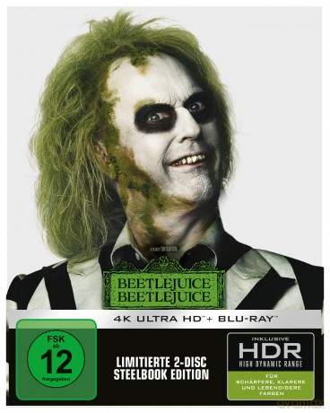 Beetlejuice Beetlejuice (steelbook) [Blu-Ray 4K]