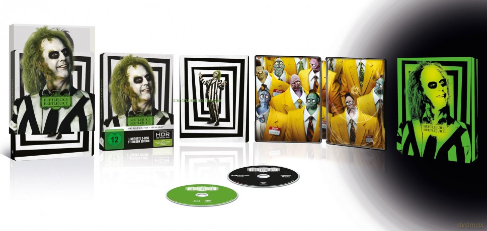 Beetlejuice Beetlejuice (steelbook) [Blu-Ray 4K]