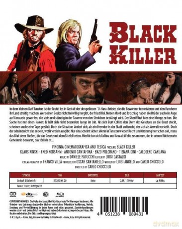 Black Killer [Blu-Ray]