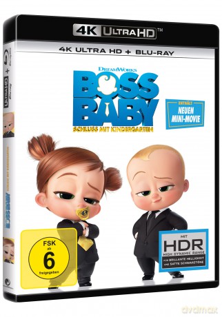 Boss Baby - Schluss mit Kindergarten [Blu-Ray 4K]
