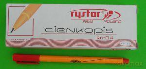 Cienkopis 0,4mm Czerwony [SZKOŁA]
