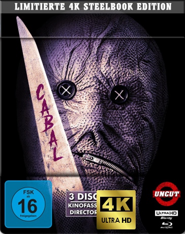 Cabal - Die Brut der Nacht (steelbook) [Blu-Ray 4K]