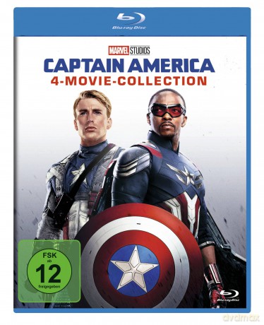 Captain America - 4-Movie-Collection [Blu-Ray]