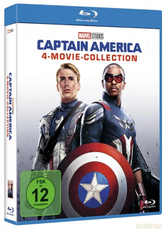 Captain America - 4-Movie-Collection [Blu-Ray]