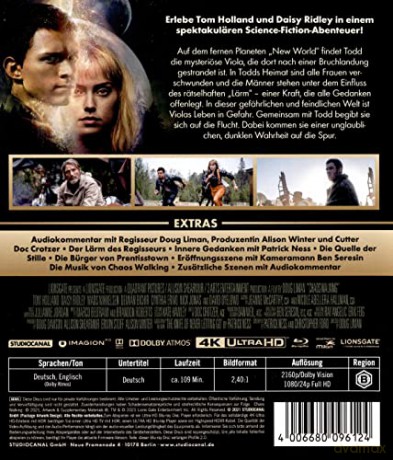 Chaos Walking [Blu-Ray 4K]
