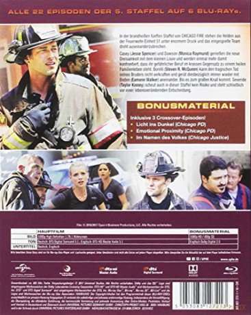 Chicago Fire Staffel 5 [Blu-Ray]