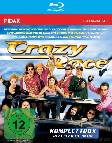 Crazy Race (Komplettbox) [Blu-Ray]