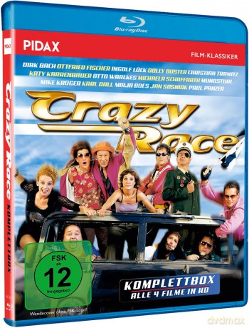 Crazy Race (Komplettbox) [Blu-Ray]