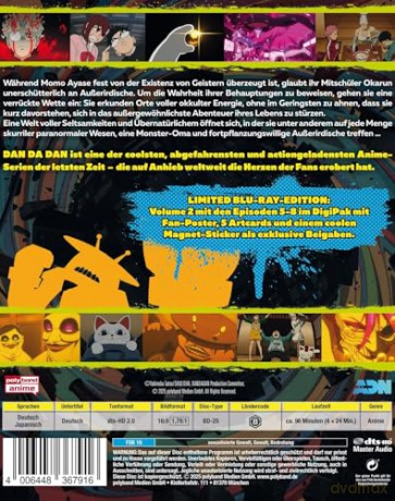 DAN DA DAN Staffel 1 Vol. 2 [Blu-Ray]