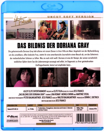 Das Bildnis der Doriana Gray [Blu-Ray]