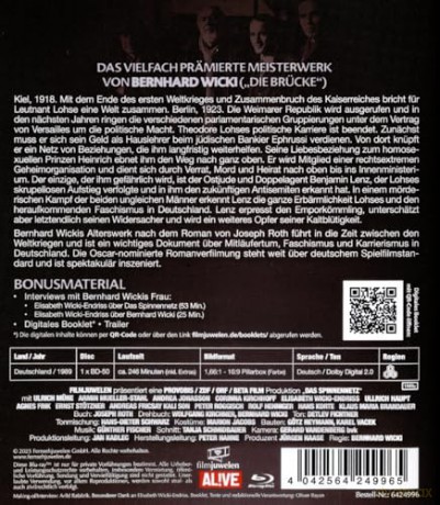 Das Spinnennetz [Blu-Ray]