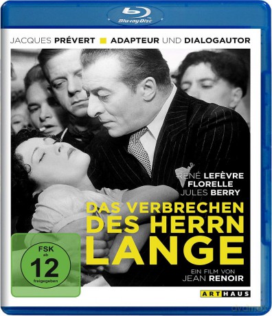 Das Verbrechen des Herrn Lange [Blu-Ray]