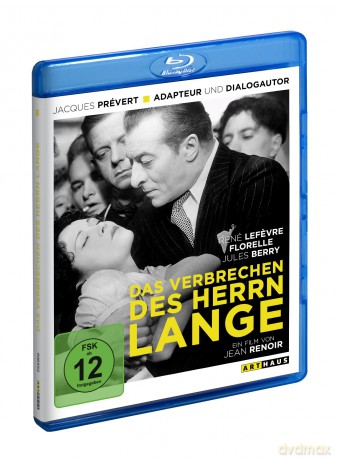 Das Verbrechen des Herrn Lange [Blu-Ray]