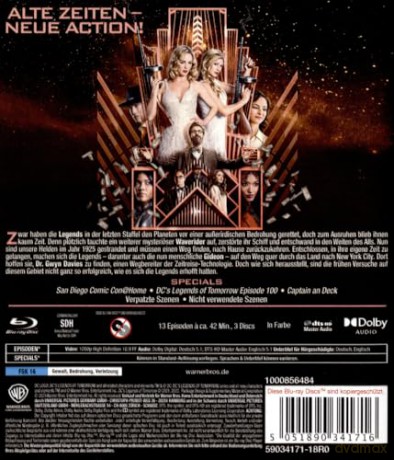 DC's Legends of Tomorrow Staffel 7 (finale Staffel) [Blu-Ray]