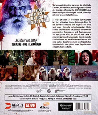 Deathcember - 24 Doors to Hell [Blu-Ray]