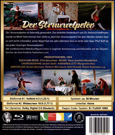 Der Struwwelpeter (1954) [Blu-Ray]