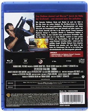 Die City Cobra [Blu-Ray]