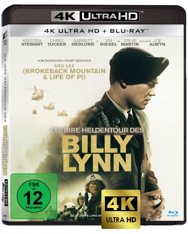 Die irre Heldentour des Billy Lynn [Blu-Ray 4K]
