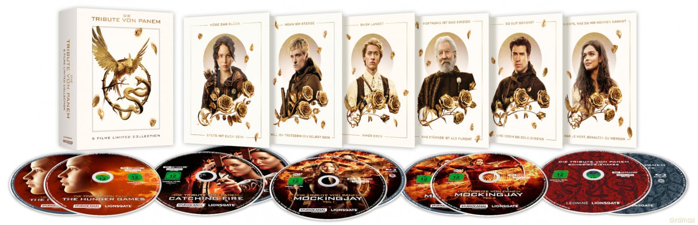 Die Tribute von Panem (5 Filme Limited Collection) [Blu-Ray 4K]
