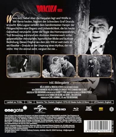 Dracula (1931) [Blu-Ray]