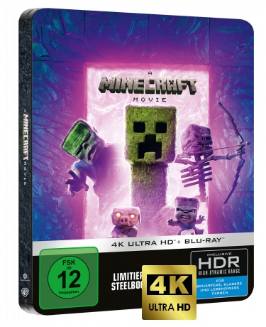 Ein Minecraft Film (steelbook) [Blu-Ray 4K]