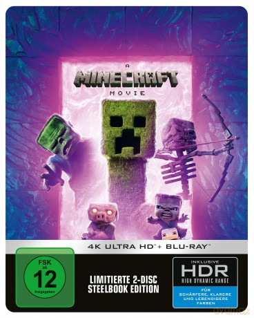 Ein Minecraft Film (steelbook) [Blu-Ray 4K]