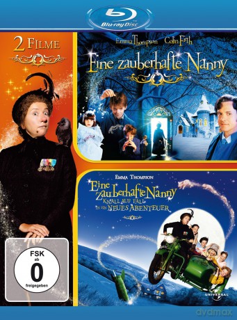 Eine zauberhafte Nanny 1+2 [Blu-Ray]