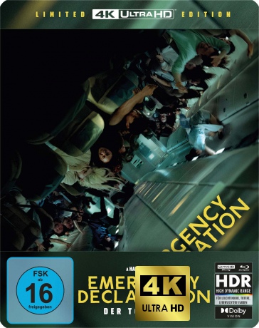 Emergency Declaration - Der Todesflug (steelbook) [Blu-Ray 4K]
