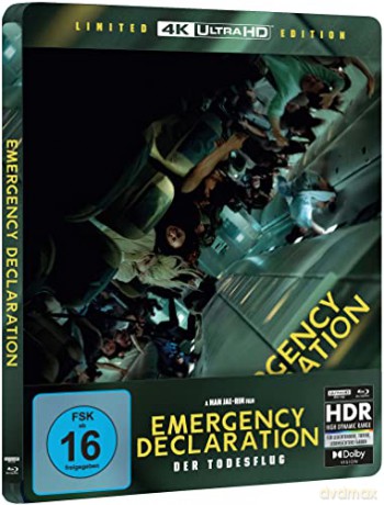 Emergency Declaration - Der Todesflug (steelbook) [Blu-Ray 4K]
