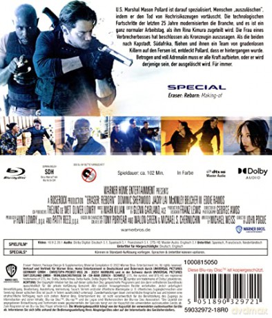 Eraser: Reborn [Blu-Ray]