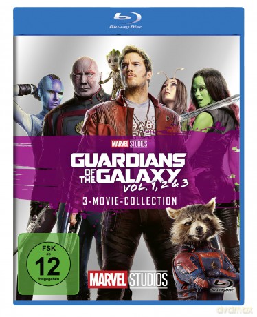 Guardians of the Galaxy 3-Movie-Collection [Blu-Ray]