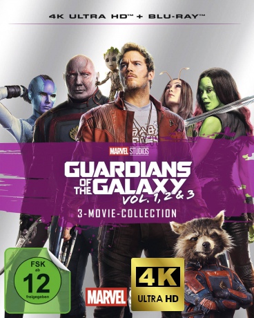 Guardians of the Galaxy 3-Movie-Collection [Blu-Ray 4K]