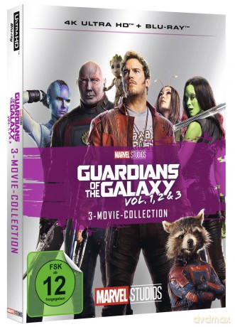 Guardians of the Galaxy 3-Movie-Collection [Blu-Ray 4K]