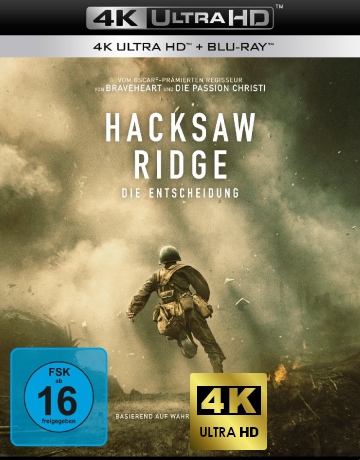 Hacksaw Ridge [Blu-Ray 4K]