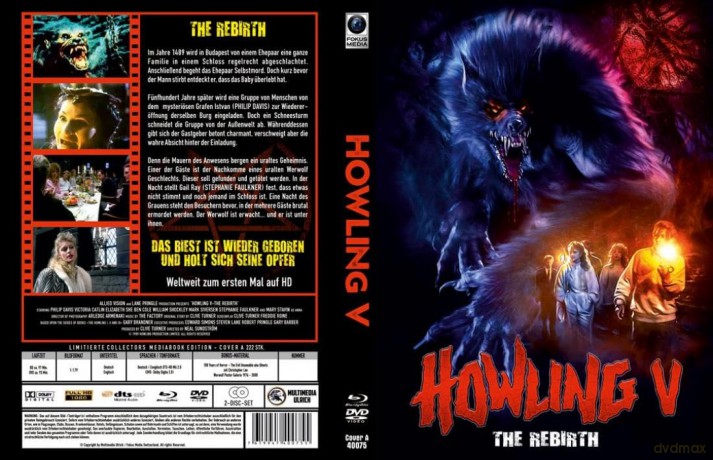 Howling 5 - The Rebirth (mediabook) [Blu-Ray]