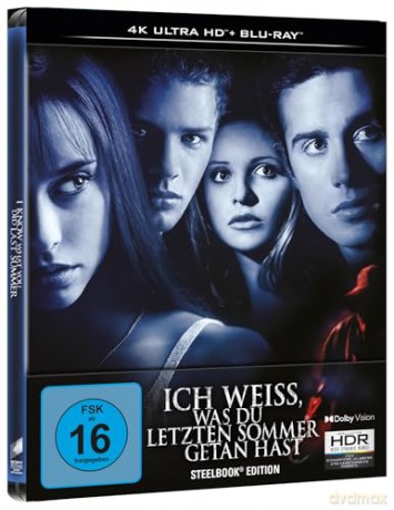 Ich weiss, was du letzten Sommer getan hast (1997) (steelbook) [Blu-Ray 4K]